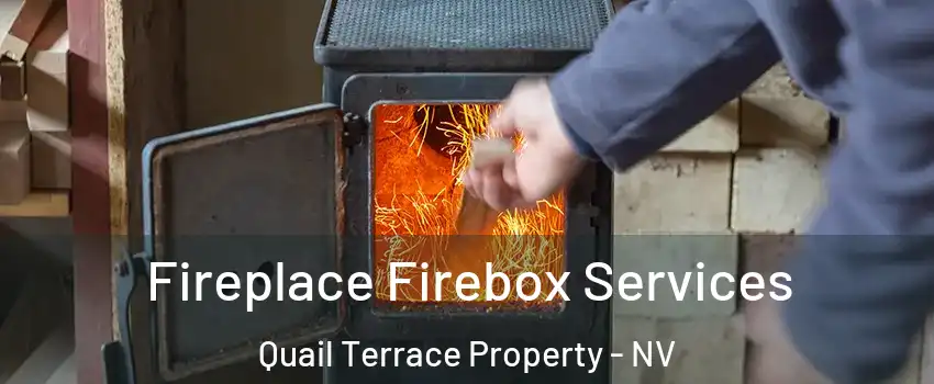 Fireplace Firebox Services Quail Terrace Property - NV