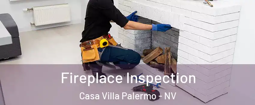 Fireplace Inspection Casa Villa Palermo - NV