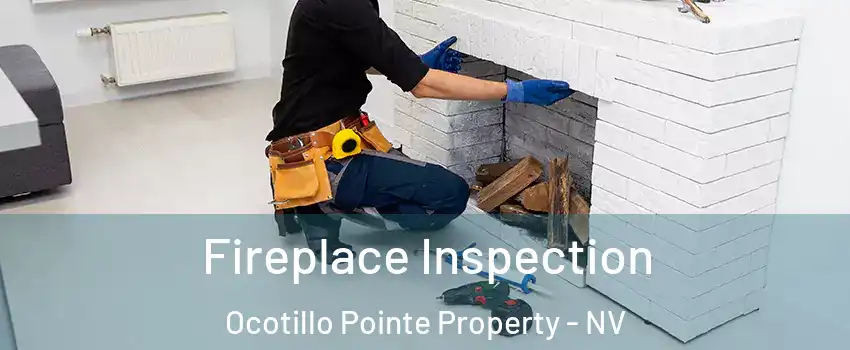 Fireplace Inspection Ocotillo Pointe Property - NV
