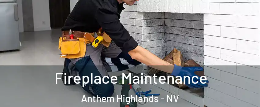 Fireplace Maintenance Anthem Highlands - NV
