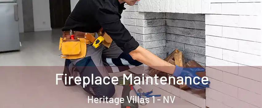 Fireplace Maintenance Heritage Villas 1 - NV