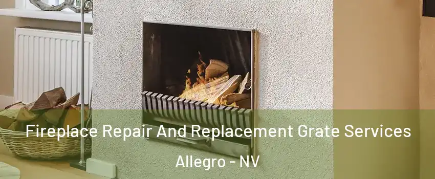 Fireplace Repair And Replacement Grate Services Allegro - NV