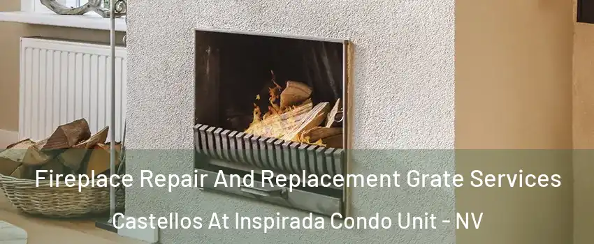Fireplace Repair And Replacement Grate Services Castellos At Inspirada Condo Unit - NV
