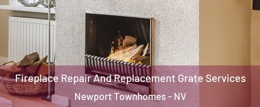 Fireplace Repair And Replacement Grate Services Newport Townhomes - NV