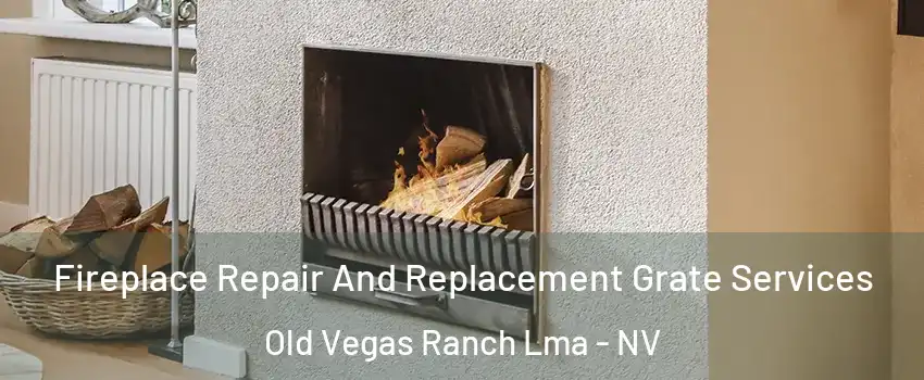 Fireplace Repair And Replacement Grate Services Old Vegas Ranch Lma - NV
