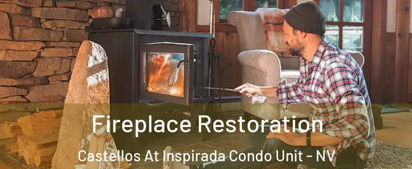 Fireplace Restoration Castellos At Inspirada Condo Unit - NV