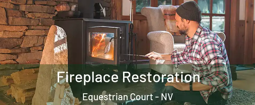 Fireplace Restoration Equestrian Court - NV