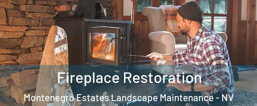 Fireplace Restoration Montenegro Estates Landscape Maintenance - NV