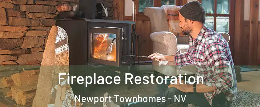 Fireplace Restoration Newport Townhomes - NV