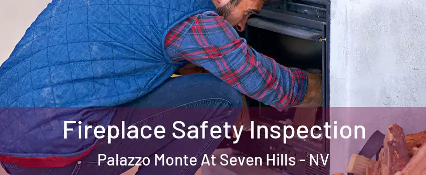 Fireplace Safety Inspection Palazzo Monte At Seven Hills - NV