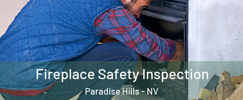 Fireplace Safety Inspection Paradise Hills - NV