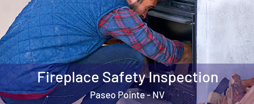 Fireplace Safety Inspection Paseo Pointe - NV