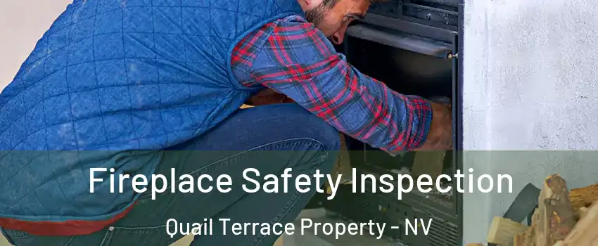 Fireplace Safety Inspection Quail Terrace Property - NV