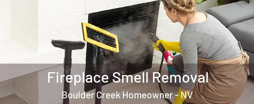 Fireplace Smell Removal Boulder Creek Homeowner - NV