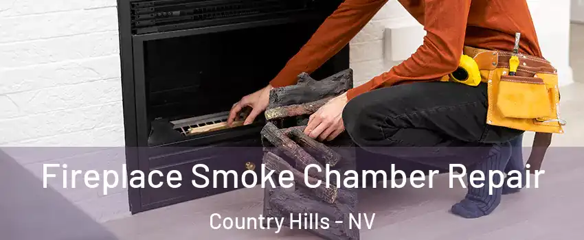 Fireplace Smoke Chamber Repair Country Hills - NV