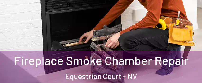 Fireplace Smoke Chamber Repair Equestrian Court - NV