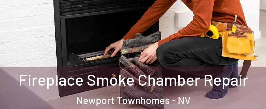 Fireplace Smoke Chamber Repair Newport Townhomes - NV