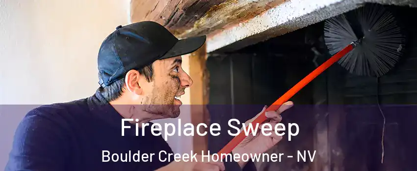 Fireplace Sweep Boulder Creek Homeowner - NV