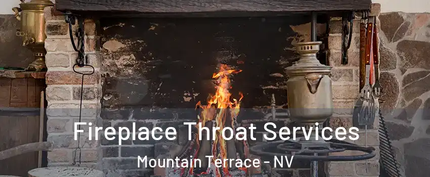 Fireplace Throat Services Mountain Terrace - NV