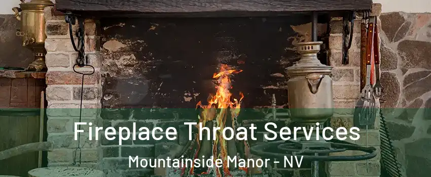 Fireplace Throat Services Mountainside Manor - NV