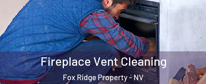 Fireplace Vent Cleaning Fox Ridge Property - NV