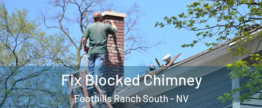 Fix Blocked Chimney Foothills Ranch South - NV