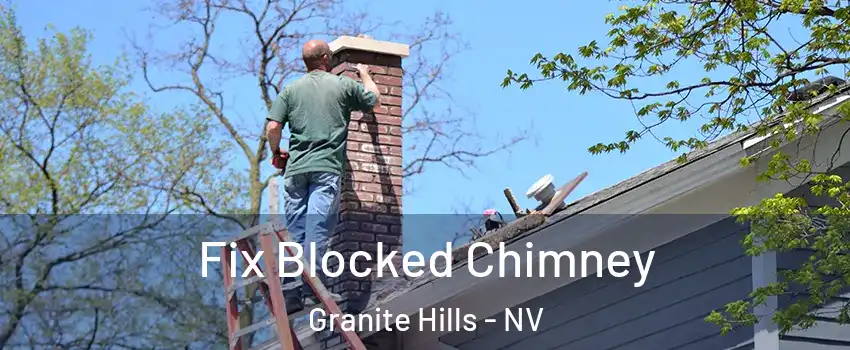 Fix Blocked Chimney Granite Hills - NV