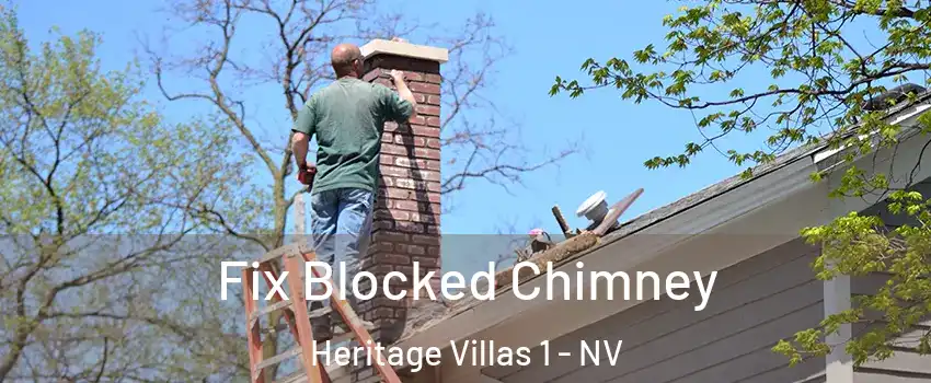 Fix Blocked Chimney Heritage Villas 1 - NV