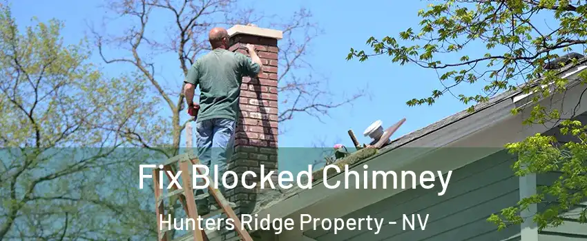Fix Blocked Chimney Hunters Ridge Property - NV