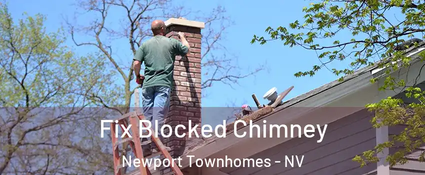 Fix Blocked Chimney Newport Townhomes - NV