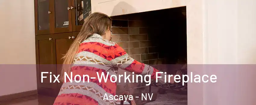 Fix Non-Working Fireplace Ascaya - NV