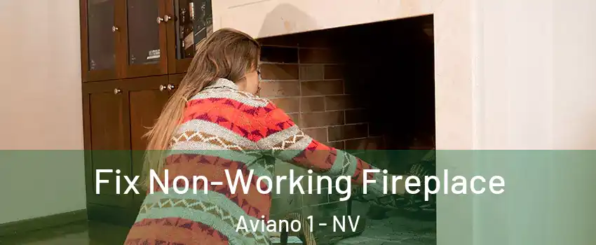 Fix Non-Working Fireplace Aviano 1 - NV