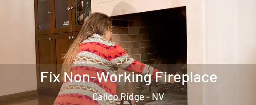 Fix Non-Working Fireplace Calico Ridge - NV