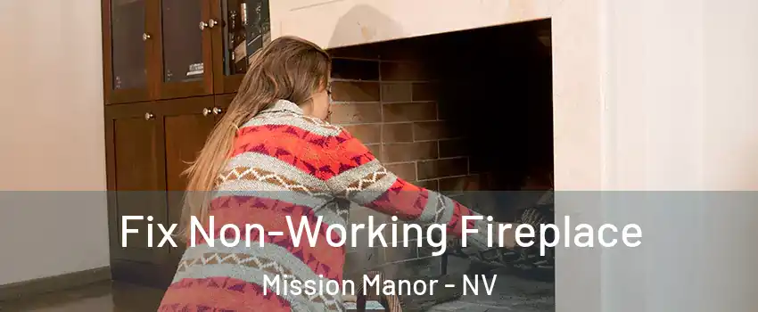 Fix Non-Working Fireplace Mission Manor - NV