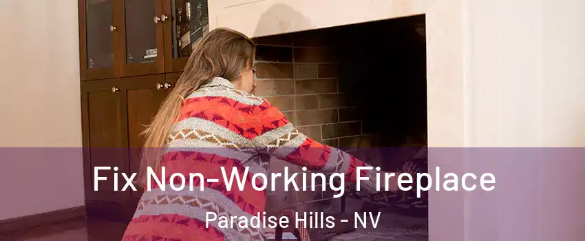 Fix Non-Working Fireplace Paradise Hills - NV