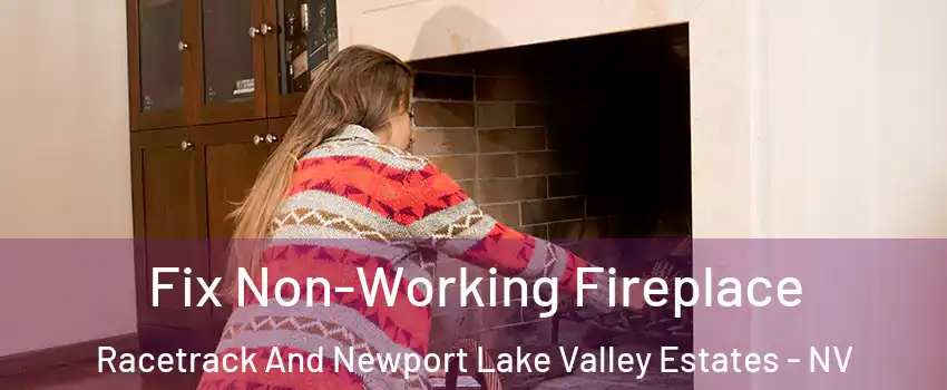 Fix Non-Working Fireplace Racetrack And Newport Lake Valley Estates - NV