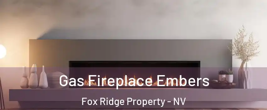 Gas Fireplace Embers Fox Ridge Property - NV