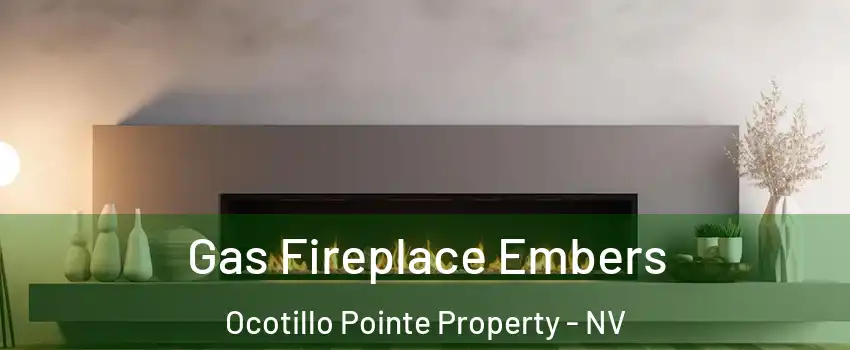 Gas Fireplace Embers Ocotillo Pointe Property - NV
