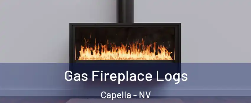 Gas Fireplace Logs Capella - NV