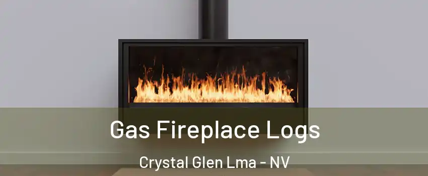 Gas Fireplace Logs Crystal Glen Lma - NV