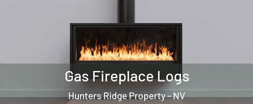 Gas Fireplace Logs Hunters Ridge Property - NV