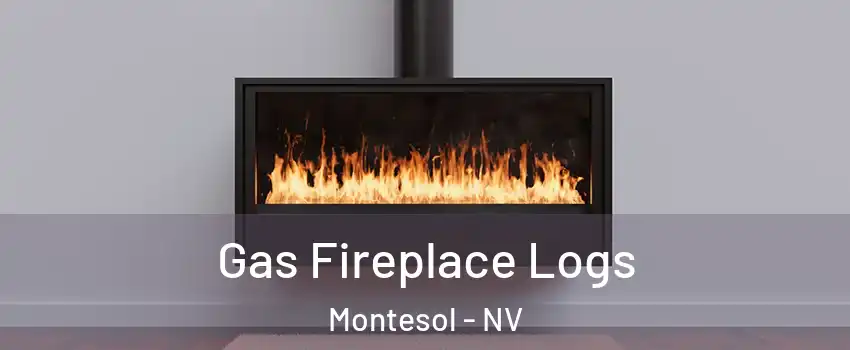 Gas Fireplace Logs Montesol - NV