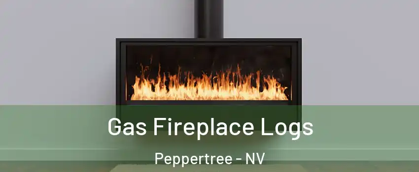 Gas Fireplace Logs Peppertree - NV