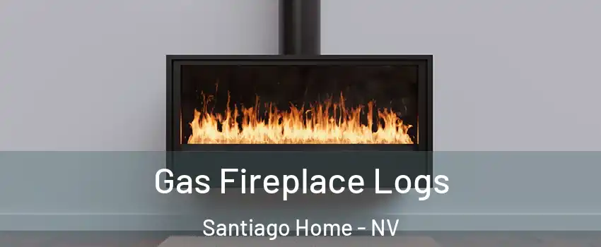 Gas Fireplace Logs Santiago Home - NV