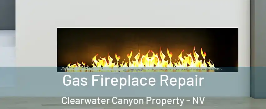 Gas Fireplace Repair Clearwater Canyon Property - NV