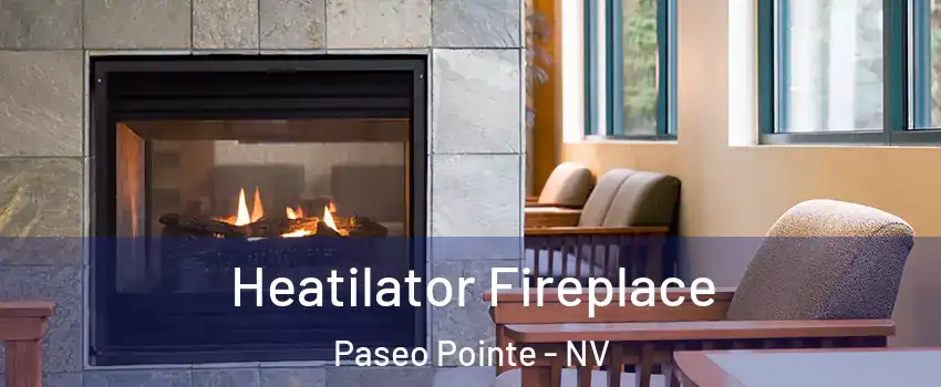 Heatilator Fireplace Paseo Pointe - NV