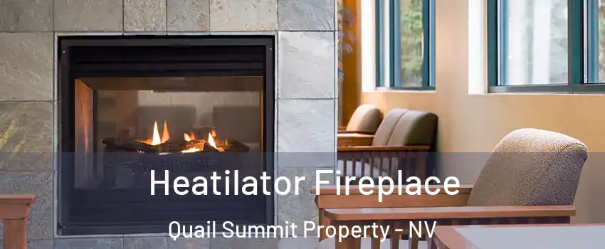 Heatilator Fireplace Quail Summit Property - NV