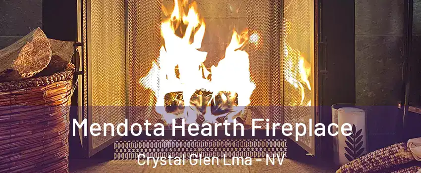Mendota Hearth Fireplace Crystal Glen Lma - NV