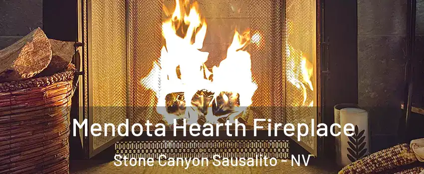 Mendota Hearth Fireplace Stone Canyon Sausalito - NV