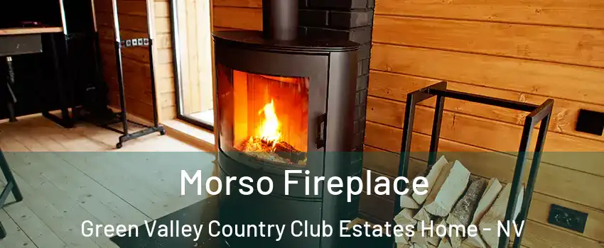 Morso Fireplace Green Valley Country Club Estates Home - NV